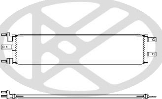 KOYORAD CD821484 Kondensator, klimaanlegg