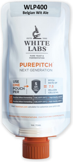 WLP400 Belgian Wit Ale 70ml Purepitch Next Generation