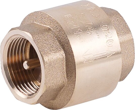 Perfexim Tilbakeslagsventil I Messing Med Klapp 1/2" 04 020 0150 000 Perfexim Tilbakeslagsventil I Messing Med Klapp 1/2" 04 020 0150 000