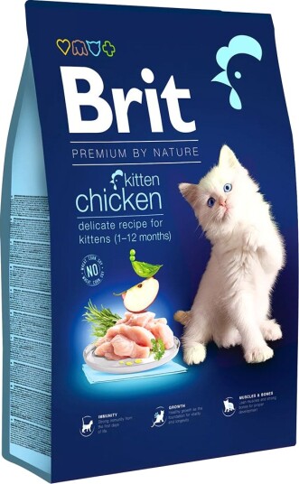 Brit Premium By Nature Kitten Kylling 2 X 8 kg Brit Premium By Nature Kitten Kylling 2 X 8 kg