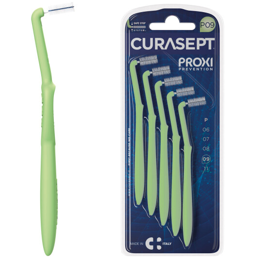 Curasept Gap børster Proxi Angle Prevention 0,9 mm ISO 2 Curasept Gap børster Proxi Angle Prevention 0,9 mm ISO 2