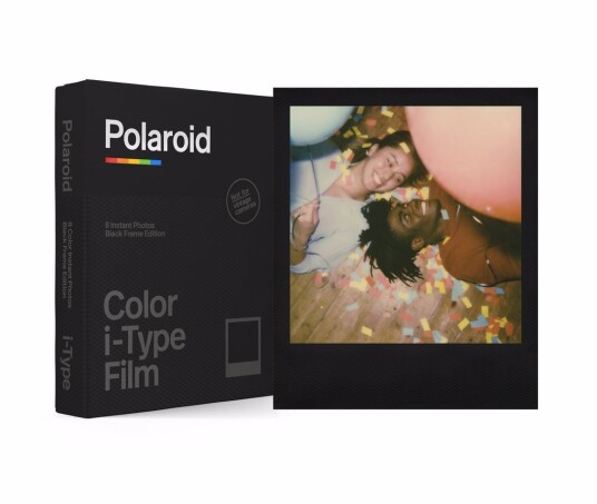 Polaroid Color Film I-Type Black Frame ISO640. 8,9x10,8 cm. 8 exp Polaroid Color Film I-Type Black Frame ISO640. 8,9x10,8 cm. 8 exp