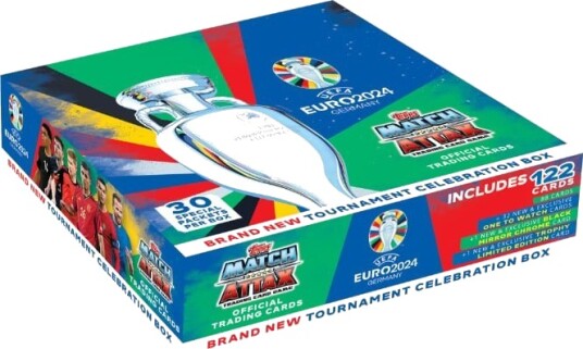 TOPPS MATCH ATTAX EUROS TOURNAMENT CELEBRATION BOX MAEUR24-2409