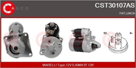 Starter CASCO CST30107AS