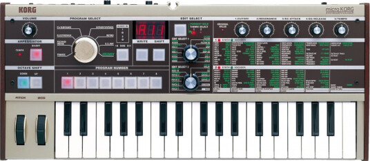 Korg Micro Korg Analog Modelling Synthesizer Korg Micro Korg Analog Modelling Synthesizer