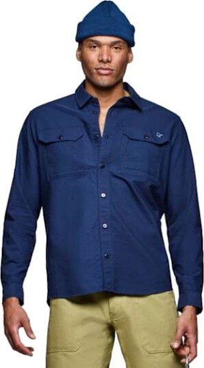 Norrøna Men"s Femund Cotton Shirt Navy Blazer M