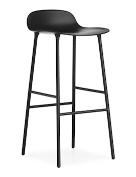 Form Barstol Svart 75 cm Form Barstol Svart 75 cm