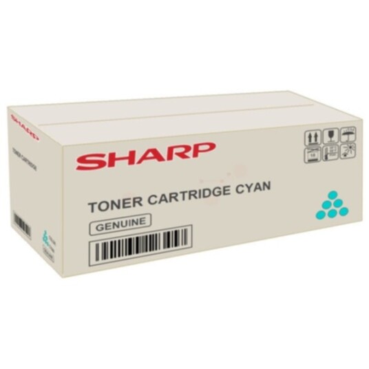 Sharp ARC26TCE Tonerkassett cyan 11.000 sider Sharp ARC26TCE Tonerkassett cyan 11.000 sider