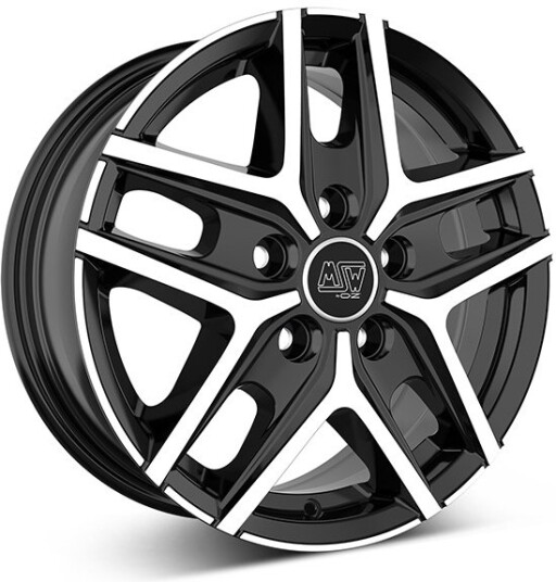 MSW 40 Van G.Blk/Pol 6.5 x 16 CB89,10 ET55 5/130 6.5 x 16
