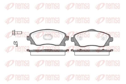 Bremseklosser REMSA 0774.02 Bremseklosser REMSA 0774.02