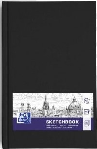 Sketchbk Oxfart Sewn A5 96S 100G Sort Sketchbk Oxfart Sewn A5 96S 100G Sort
