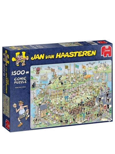 Jumbo Puzzle Jan van Haasteren - Highland Games (1500 pieces)