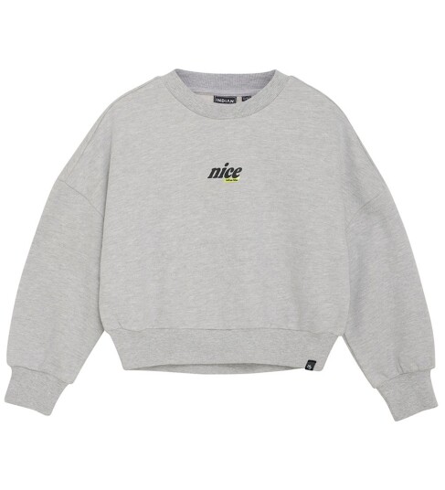 Indian Blue Jeans Sweater Glitterprint Grey 128 Indian Blue Jeans Sweater Glitterprint Grey 128