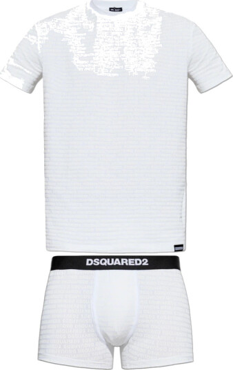 Dsquared2 Herre Undertøy Hvit 2XL,