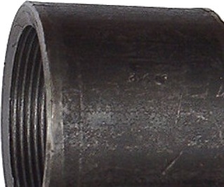 Indura Smidd Muffe Svart 1 1/2"
