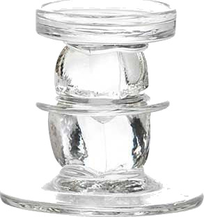 Hadeland Glassverk Ice Kubbelysestake 13,5 cm