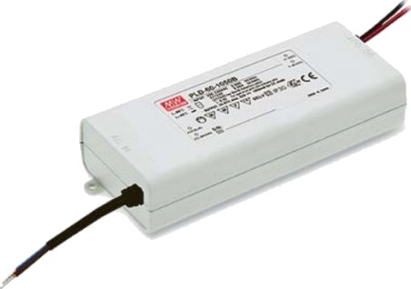 Mean Well Pld 60 2000B Strømforsyning Hvit Plast Ip42 Enec En61347 1 En61347 2 13 En62384 En55015 En61000 3 2 Class C En61000 3 3... Ac