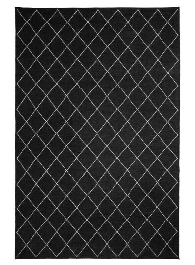 Chhatwal & Jonsson Diamond teppe Dark grey/off-white, 230 x 336 cm
