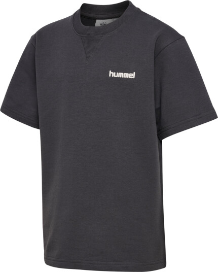 Hummel Junior Light Sweat T Shirt Short Sleeve Sort 158/164