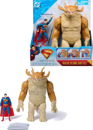 Superman Kaiju Slime Lekesett 15cm - Actionfigur med Slime Kamp