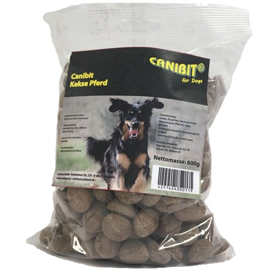 Caniland Hundekjeks Hestekjøtt 600 G