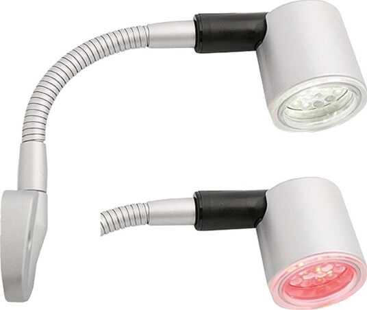 Båtsystem Kurs MR11 Kartlys SMD LED Matt Sølv 130 mm