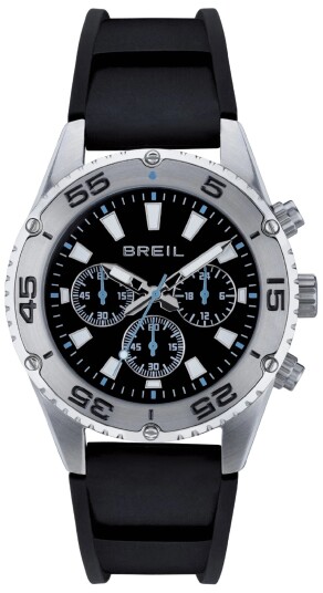 Breil Herreklokke TW2000 Sprinter Sort/Gummi Ø43 mm Breil Herreklokke TW2000 Sprinter Sort/Gummi Ø43 mm