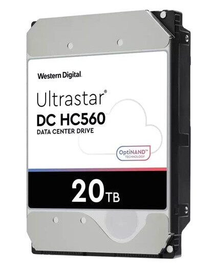 WD Ultrastar DC HC560 - 20TB - Harddisk - 0F38785 - SATA-600 - 3.5"
