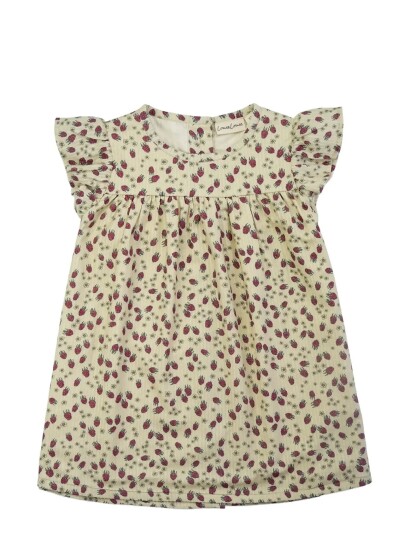 LouieLouie Belle Dress Seersucker Cream 80