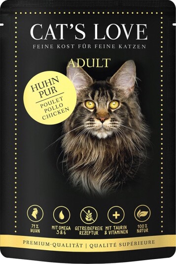 Cat'S Love Våtfôr Kylling 24 X 85 G