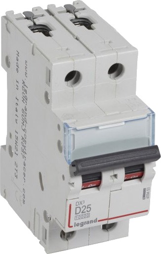 Legrand DX³ MCB automatsikring D25 2P 2M 10/16kA
