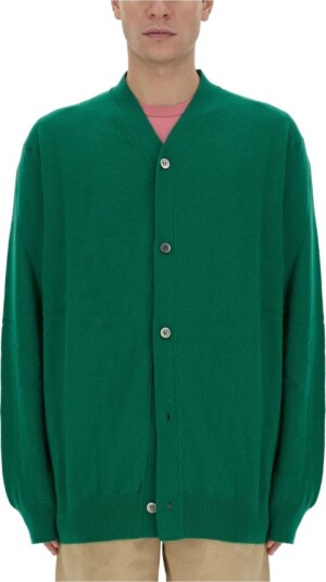 Comme des Garçons Herre Strikkevarer Grønn S,