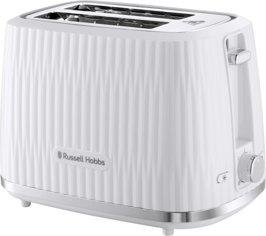 Russell Hobbs Eden 2S Brødrister med Bagelfunksjon Hvit 800W