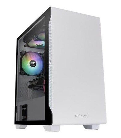 Thermaltake S100 TG Snow Mini Tower Kabinett Hvit med Herdet Glass Thermaltake S100 TG Snow Mini Tower Kabinett Hvit med Herdet Glass