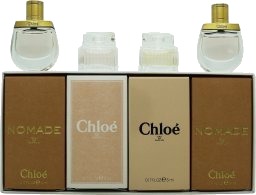 Chloé 4-delt Gavesett med Blomsteraktig Parfyme for Dame