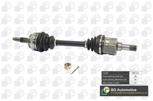 Bga Drivaksel BGA DS1300L