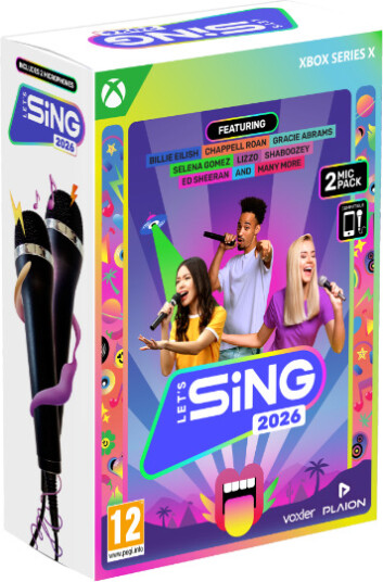 Let's Sing 2026 Nintendo Switch Spill Inkl. 2 mikrofoner