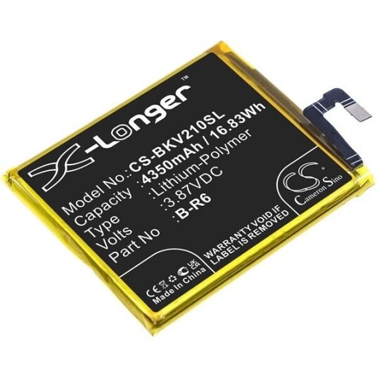 VIVO Batteri (4350 mAh 3.87 V, Sort) passende til VIVO X70 Pro