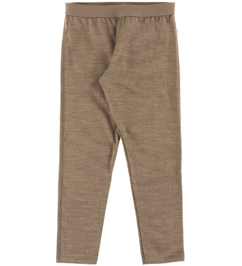 Joha Leggings   Ull/Silke   Beige Melange   Joha   170   Leggings   Ull   Brun