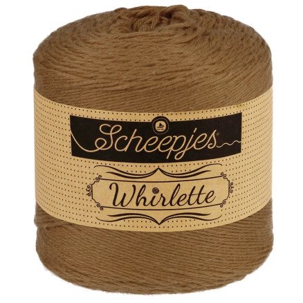 Scheepjes Whirlette Garn Unicolor 887 Macadamia Scheepjes Whirlette Garn Unicolor 887 Macadamia