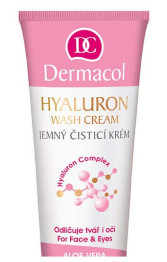 Dermacol Hyaluron Wash Cream Face Wash Gel 100Ml