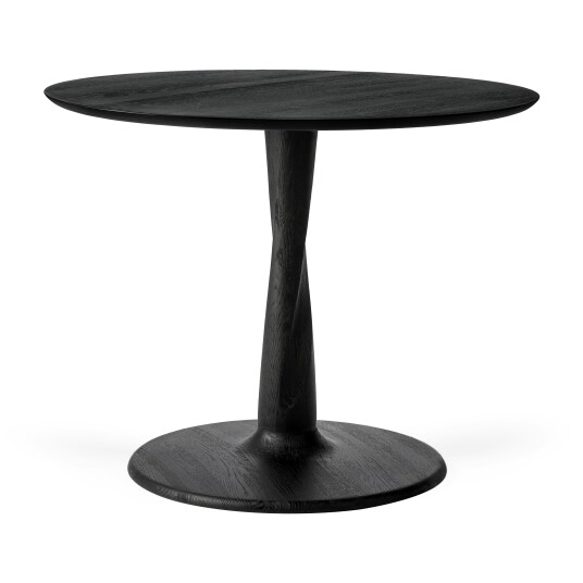 Ethnicraft Torsion Bord Ø90x69 cm Svart Eik Ethnicraft Torsion Bord Ø90x69 cm Svart Eik