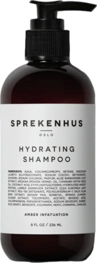 Sprekenhus Hydrating Shampoo. 236ml Amber Infatuation Shampoo