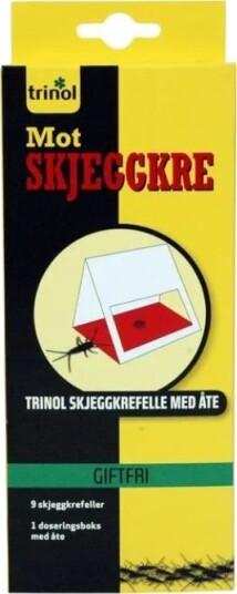 Trinol Skjeggkrefelle med åte 9 limfeller og 5 g åte Trinol Skjeggkrefelle med åte 9 limfeller og 5 g åte