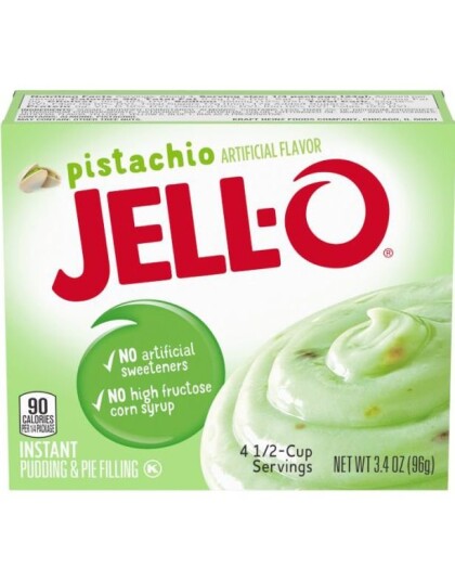 Jell O Instant Pistachio Pudding   96 g USA Import