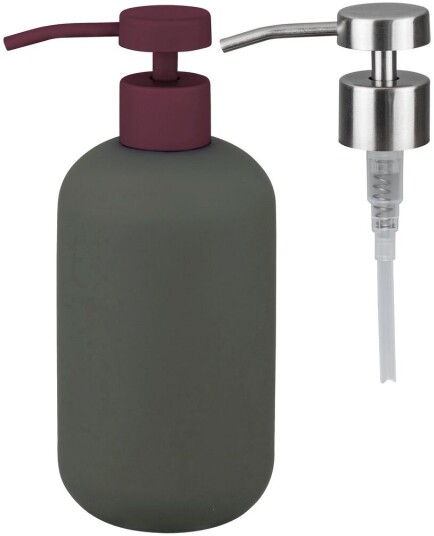Mette Ditmer Lotus play såpedispenser høy inkl 2 pumpehoder Dark olive