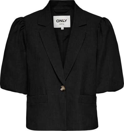 ONLY Onllinda 2/4 Puff Short Blazer Cc Tlr BLACK 40