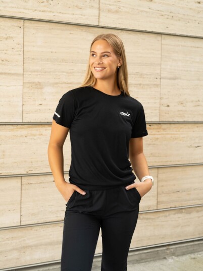Swix Pace Short Sleeve Sort XS Swix Pace Short Sleeve Sort XS