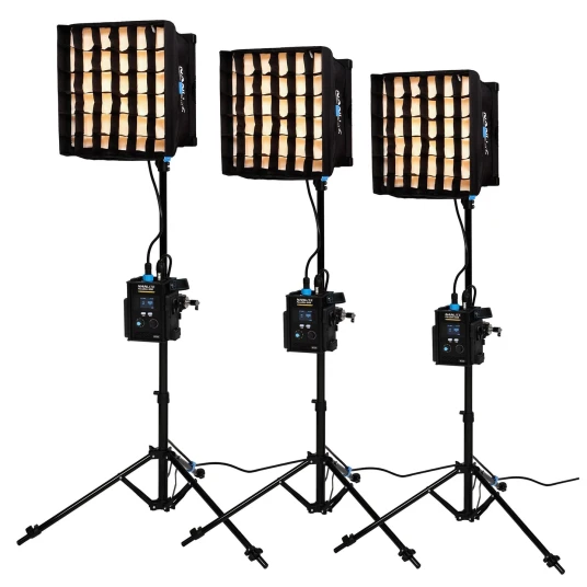 Nanlite PavoSlim 60B LED Panel 3-Kit 72W. 2700-6500K Størrelse 30x30 cm