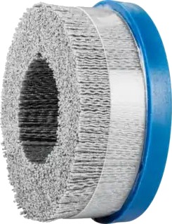 Pferd Composite Disc Brushes Crimped Composite, With Bridle, With Hole, 12,5 Cm, 1 Stykker
